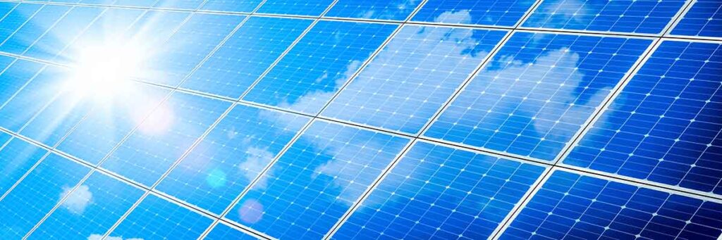 Panneaux photovoltaïques.